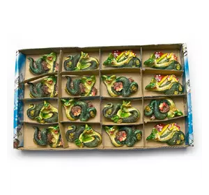 Змія магніт на холодильник (5х4 см) (16 шт/уп)