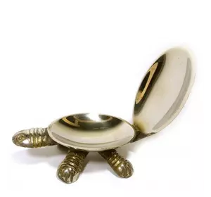 Попільничка бронзова "Черепаха" (14,5х9х4 см)