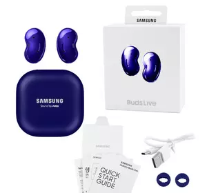 Бездротові навушники Samsung Galaxy Buds Live з кейсом, blue