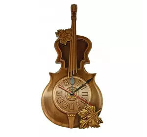 Панно дерев'яне, різне "Часи скрипка", (50*23*2,2), ручне розпис емалями, покрите патиною