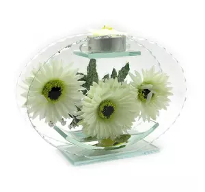 Квітка в склі (17х12,5х5 см)