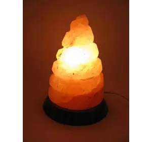 Соляна лампа "Спіраль" (SL-29)(17,5х14х14 см)(8 шт ящ.)(Гімалайська сіль)