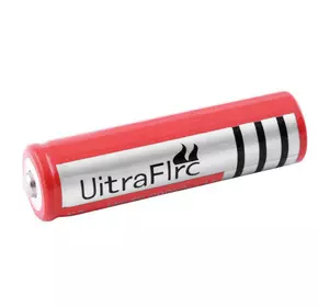 Акумулятор 18650, Ultra Fire, 6800mAh (800), 3.7V, червоний