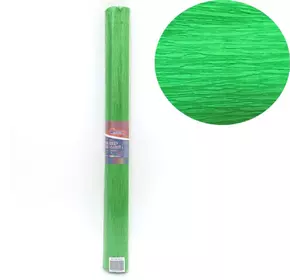 Креп-папір 150%, світло-зелений 50*200см, 1pc/OPP, засн.95г/м2, заг. 238г/м2