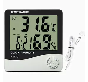Термометр із гігрометром HTC-2
