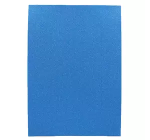 Фоаміран EVA 1.7 ± 0.1MM "Блакитний" Fluorescent Glitter HQ A4 (21X29.7CM) з клеєм, 10 лист. /