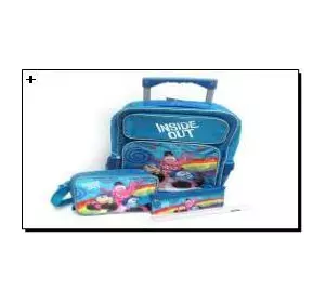 Набір: валіза-Рюкзак дитячий на 2 колесах 44*30*14см+сумка+пенал "IO "L