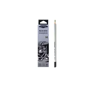 Набір чорнографітових олівців Acmeliae "Artmate" H, 2.0mm 12 шт./етика.