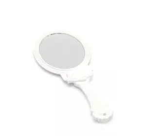 Дзеркальце розкладне косметичний біле (9,5х8х1,5 см)