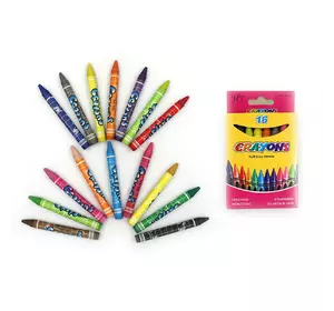 Крейда воскова Crayons, набір 16 кол. з етикеткою