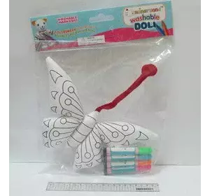 Гра-творчість Розфарбуй іграшку "Метелик" +стираються маркери