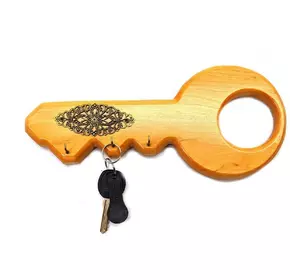 Ключниця "Ключик" дерев'яна (27х12х2 см)A