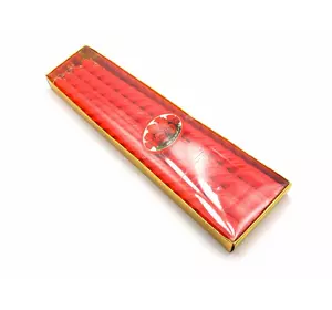 Свічки червоні (набір 4 шт)(25,5х8х2 см)(GL-10-4)