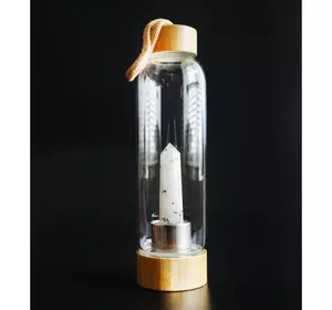 Пляшка для води з кристалом 550мл. Волосатик