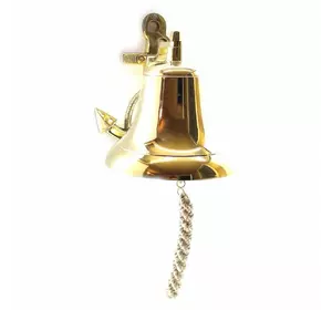 Дзвін ринда з якорем бронза (43х25х20,5 см)