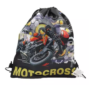 Мішок для взуття "Motocross" 40*33см, 1шт/етик.