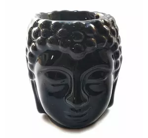 Аромалампи керамічна чорна "Будда" (7х7х8,5 см)