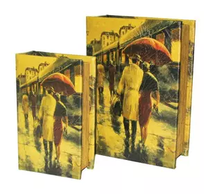 Набір з двох скриньок "Двоє під однією парасолькою"