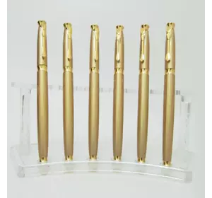 Ручка капілярна метал "Baixin" золото