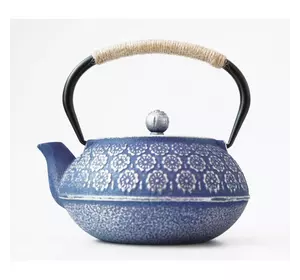 Чайник чавунний Тецубін із ситом "Квітіння вишні" 1000 мл. 18*16*17см. 1558