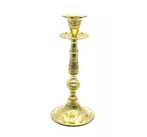 Подсвечник бронзовый цветной (18х8,5х8,5 см)(Candle Stand 8" P)