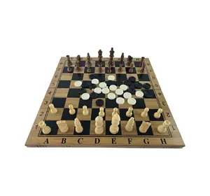 Ігровий набір нарди, шахи, шашки (47,5х47,5х2 см)